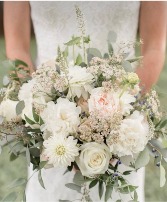 Romantic & Delicate Style  Bridal Bouquet