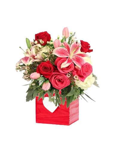 Romantic Dreams Valentine's Day Arrangement in Box