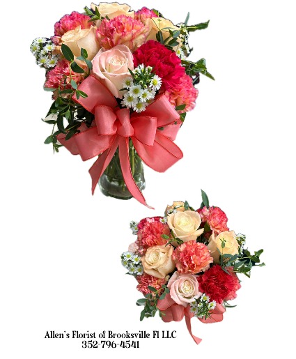 Romantic Elegance  Fresh cut flowers 