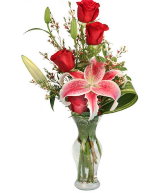 Romantic Embrace Fresh Arrangement 