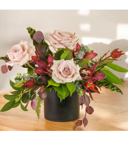 Romantic Fall Blooms Medium Tropical 