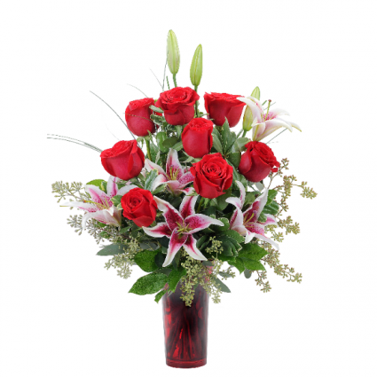 Romantic Gaze Arrangement
