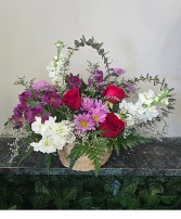 Romantic Heart Basket 