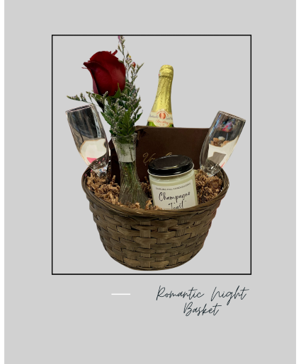Romantic Night Basket Gift Basket