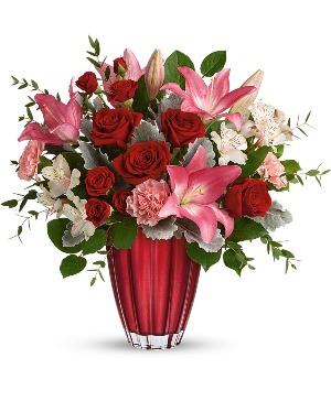 Romantic Radiance vase