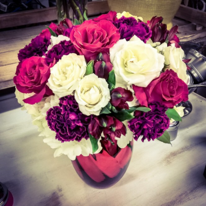 Romantic Reds Arrangement