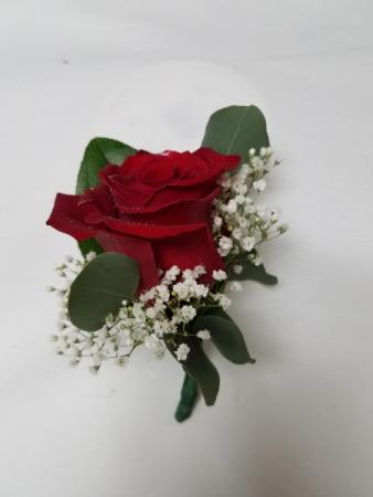 Romantic Rose Boutonnieres