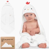 Rooster Hooded Towel Baby