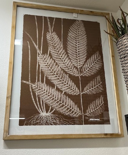 Rooted Fern art