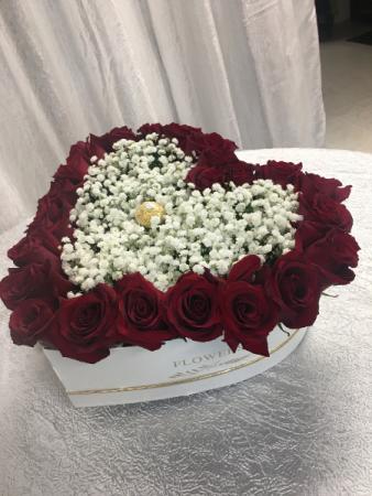 Rosas Romanticas En Caja Especial