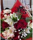 Rose and Alstroemeria Handheld Bouquet 