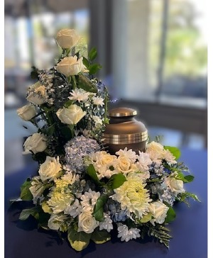 Rose and Hydrangea Sympathy Arrangement Sympathy