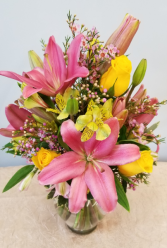 Rose and Lily Bouquet 