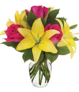 Rose and Lily Bouquet BF7-11K