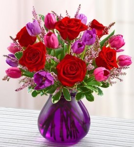 Rose and Tulip Bouquet