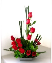  Rose Artistry  Modern Arrangement