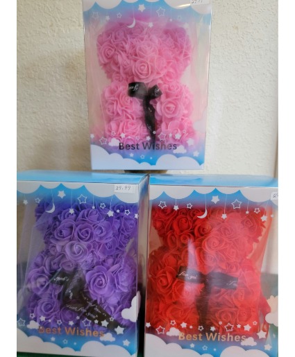 Rose Bear Keepsake