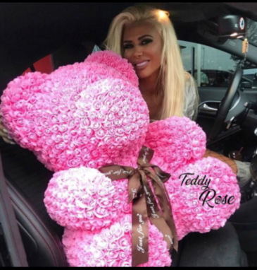 Rose Bear Limited supply !  Xtra large Rose Bear  in Ozone Park, NY | Heavenly Florist