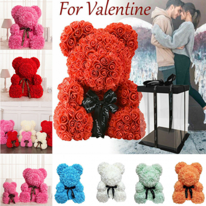 Rose Bears Gifts