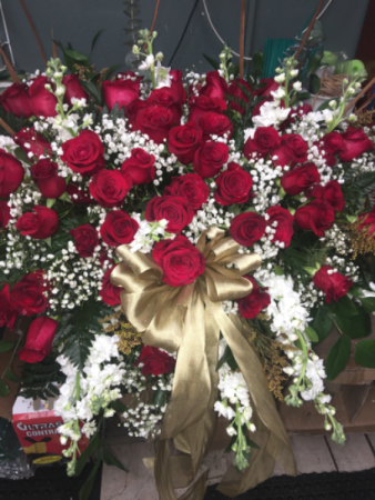Rose beauty Standing Rose Arrangment in Ozone Park, NY | Heavenly Florist