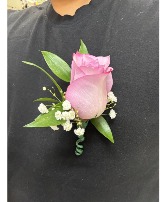 rose boutonniere boutonniere