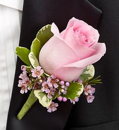 Rose Boutonniere ALL COLORS AVAILABLE in Fort Worth, TX | DAVIS FLORAL DESIGNS