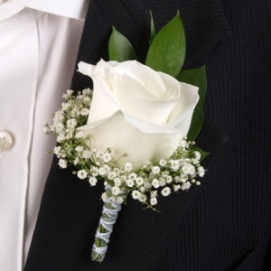 Rose Boutonniere Wedding Prom Flowers In Lock Haven Pa
