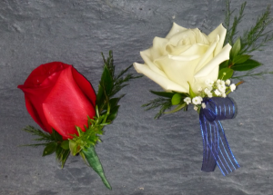 Rose Boutonnieres in Kensington, CT | BRIERLEY-JOHNSON THE FLORIST Rose Boutonnieres in Kensington, CT | BRIERLEY-JOHNSON THE FLORIST