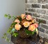 Rose Bowl Vase Arrangement