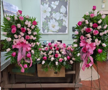Rose Collection Casket Flowers in Lafayette, LA | Lafayette Flower Factory