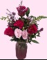 Rose Colored Glasses Mixed Arrangement 