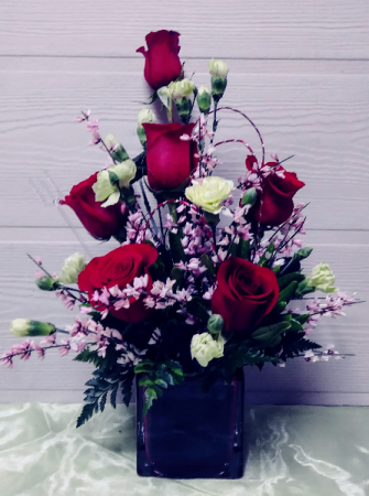 Rose Cube Floral Design