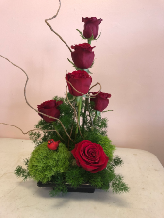 Rose Elegance Centerpiece Roses