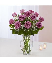 Rose Elegance™ Premium Long Stem Lavender Roses 
