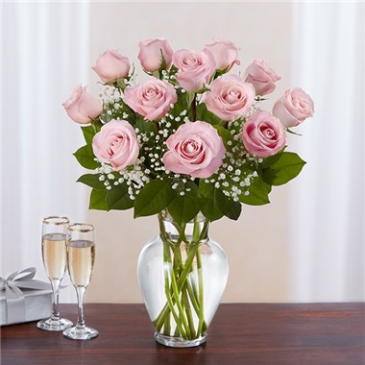 Rose Elegance™ Premium Long Stem Pink Roses 
