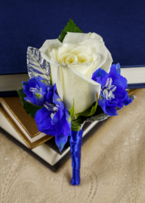 Rose & Embellishments Boutonniere