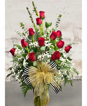 Rose Excellence Dozen Red Roses in Kilgore, TX | An Elegant Touch Floral & Design