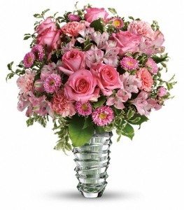 Rose Fantasy Bouquet Vase Arrangement 