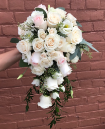 Rose Garden Bridal Bouquet Cascading Bridal Bouquet 