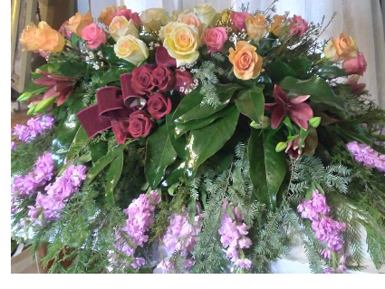 Rose Garden  Casket Spray