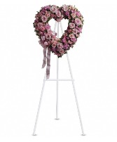 Rose Garden Heart Spray Open Heart