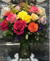 Rose Garden Mixed Vase