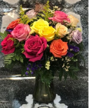 Rose Garden Mixed Vase