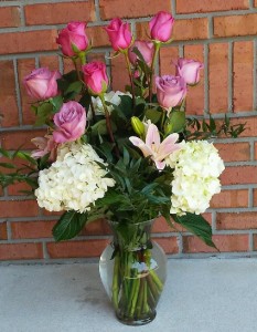 Rose Garden Vase 