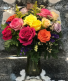 Rose Garden Vase Arrangement 