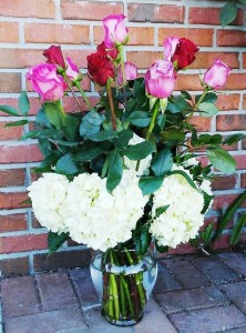 Rose Garden Vase