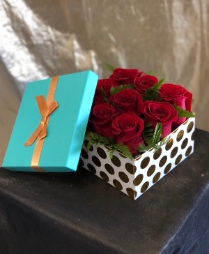 Rose Gift Box Large Roses