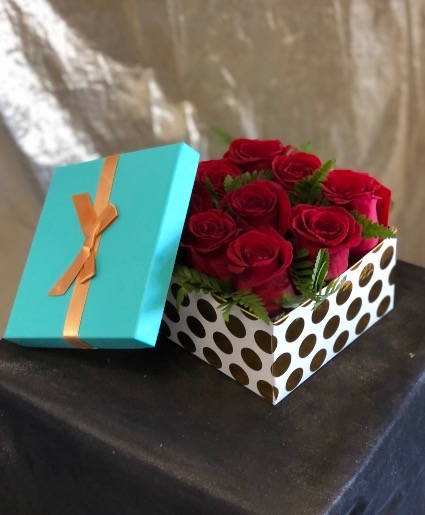 Rose Gift Box Large Roses