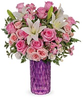 Rose Glam Bouquet Vase Arrangement 