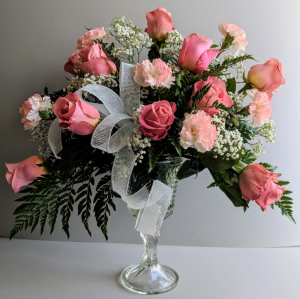 Rose Goblet Fresh Floral Design